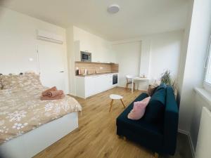 Kuchyň nebo kuchyňský kout v ubytování Apartmán Vyškov