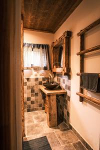 Kuchyň nebo kuchyňský kout v ubytování Little Trees Apartment