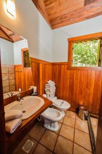 Um banheiro em Serra do Ibitipoca Hotel de Lazer