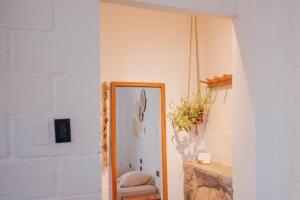 Vannituba majutusasutuses Hostal Pimampiro