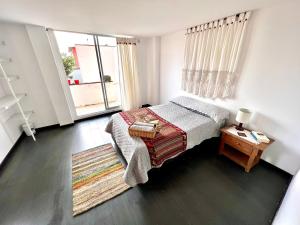 Postel nebo postele na pokoji v ubytování B&B - Trekking y Senderismo