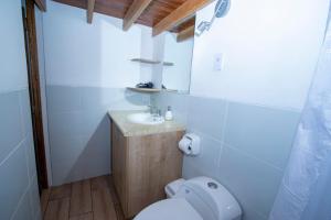 A bathroom at Inkarri Cusco