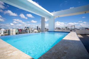 Sundlaugin á Luxury 2Bedr, 2 Balcony Pool, Gym, Downtown Santo Domingo eða í nágrenninu