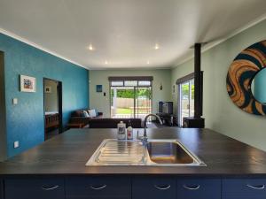 Dapur atau dapur kecil di The perfect Hahei bach - Dulop