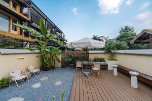 Hangzhou XianQingShan Homestay Westlake外面的花园