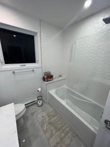 Een badkamer bij Beautiful Renovated House Laval