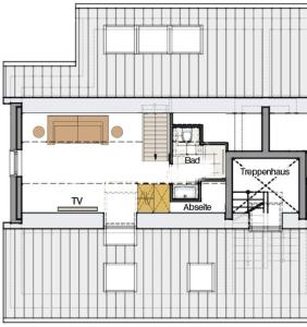 Půdorys ubytování Baltic House Penthousewohnung Seebrücke