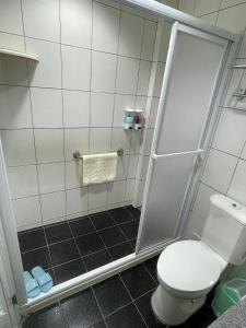 A bathroom at Xitou Youth Activity Center