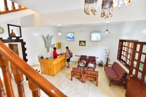 Posezení v ubytování Amon Hotel