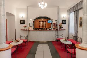 Nápoje v ubytování Hotel Orion