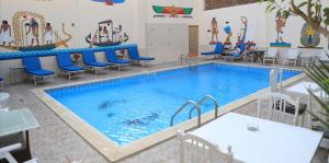 Bazén v ubytování Amon Hotel nebo v jeho okolí