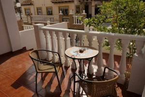 Balkon lub taras w obiekcie Relax Family home Zenia bulevard
