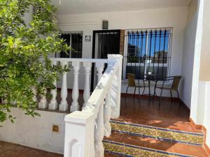 Balkon lub taras w obiekcie Relax Family home Zenia bulevard