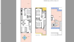 Grundriss der Unterkunft Duplex campoamor heated pool