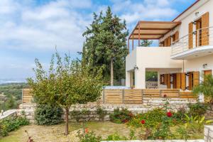 a villa with a view of the house at Villa Giorgos by PosarelliVillas in Gavalochori