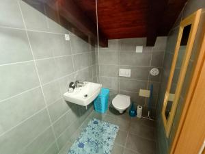 Koupelna v ubytování Britof Forest House in Chestnut Valley