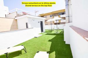Budynek, w którym mieści się apartament