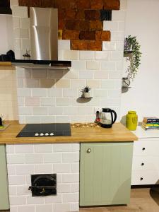 Küche/Küchenzeile in der Unterkunft Cottage Studio