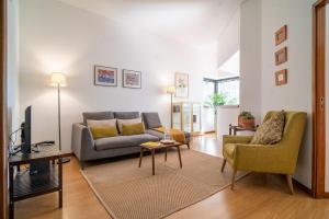 Posezení v ubytování Lovely porto studios