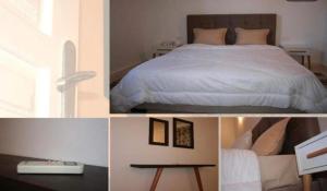 a collage of pictures of a bedroom with a bed at MB DREAMS DJERBA in Houmt Souk