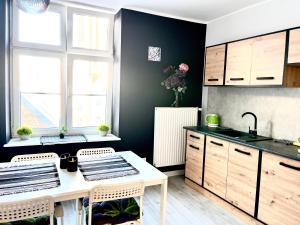 Køkken eller tekøkken på My Old Town Gdańsk - Apartament dwupoziomowy Długa 56