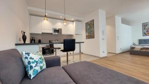 Kuchyň nebo kuchyňský kout v ubytování Casa Grazia - Merano