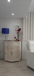 a santa claus figurine on top of a table at Apartamento Chapaprieta 1 in Torrevieja