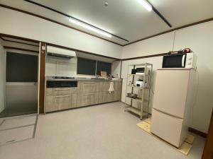 雪宿Snow Lodge tesisinde mutfak veya mini mutfak