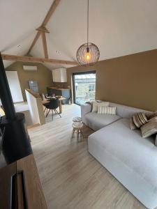 Posezení v ubytování Le petit gîte de Borgoumont à Stoumont