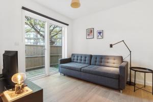 Posezení v ubytování Spacious Clapham Apartments