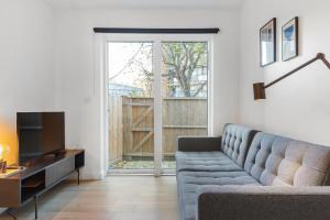 Posezení v ubytování Spacious Clapham Apartments