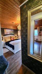 Postel nebo postele na pokoji v ubytování Landhaus Osborne + 37 fotografií