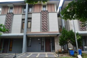 a building with the front door of it at Regentown Home near ICE BSD in Cilandak