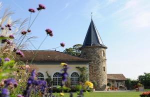 Zahrada ubytování Château de Bossey