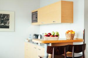 Kuchnia lub aneks kuchenny w obiekcie Hotel Marina Club Old Town View
