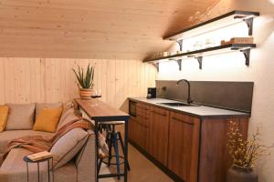 Kuchyň nebo kuchyňský kout v ubytování Marand Boutique Apartments + 19 fotografií