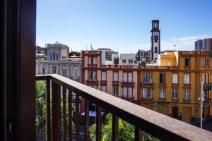 Balkón nebo terasa v ubytování City Center Modern Apartment