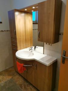 Koupelna v ubytování Ferienwohnung Obermoser