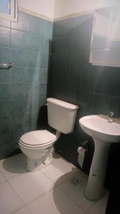 Vonios kambarys apgyvendinimo įstaigoje Posada the secret