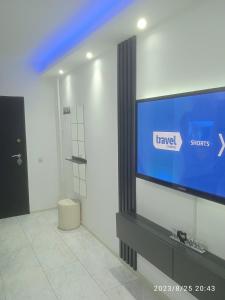 TV a/nebo společenská místnost v ubytování DIV Bor