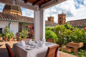 Zahrada ubytování Posada del Campanario