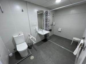 Koupelna v ubytování Hostal Kaizen