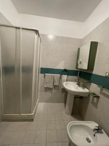 ห้องน้ำของ Stanza classica Eur Tintoretto