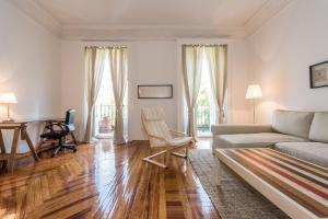 Posezení v ubytování Apartamentos Alcalá