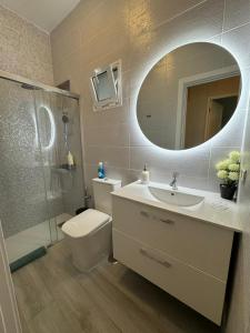 Koupelna v ubytování Dream Maday