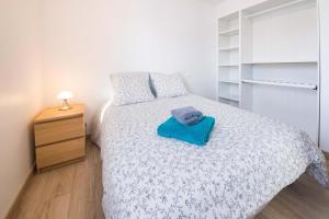 Ein Bett oder Betten in einem Zimmer der Unterkunft Villa Plain-Pied Vue Mer