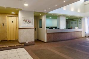 Lobbyn eller receptionsområdet på Hostal del Sol