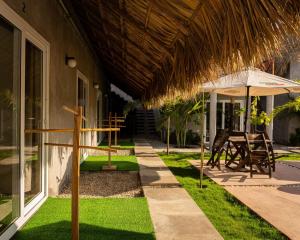 Zahrada ubytování Gecko Hotel