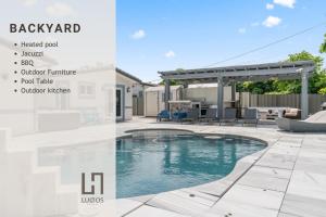 Бассейн в Miami House with Hot Pool-spa & Pool table L48 или поблизости