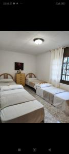 เตียงในห้องที่ Amazing House In Costa Brava